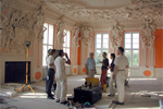 Berlin, Köpenick Castle, stucco work in the Boucher ceiling