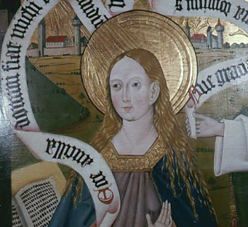 Churwalden, cath. Parish church, high altar in 1477 and features