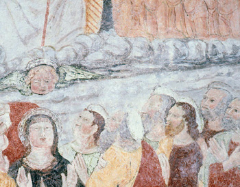 Mural conservation at the church of St. Maria